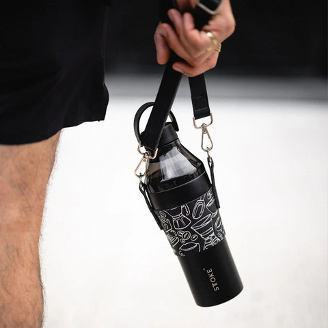 【STTOKE】精品陶瓷保溫杯 無盡黑 全黑限定款 460ml 16oz 陶瓷內膽 隨行杯