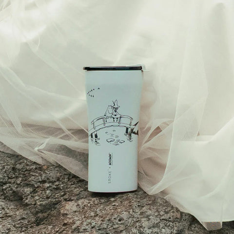 【STTOKE】精品陶瓷保溫杯 橋畔物語 MOOMIN 姆明聯名限定款 460ml 16oz