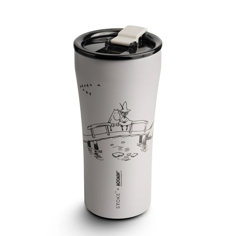 【STTOKE】精品陶瓷保溫杯 橋畔物語 MOOMIN 姆明聯名限定款 460ml 16oz