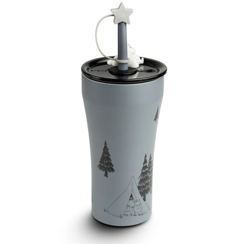 【STTOKE】陶瓷保溫杯 防漏吸管 星辰森語 MOOMIN 姆明聯名限定款 580ml 20oz
