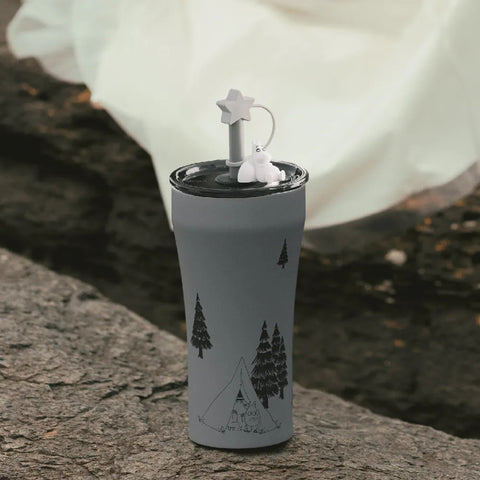 【STTOKE】陶瓷保溫杯 防漏吸管 星辰森語 MOOMIN 姆明聯名限定款 580ml 20oz