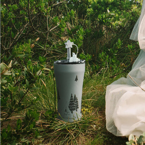 【STTOKE】陶瓷保溫杯 防漏吸管 星辰森語 MOOMIN 姆明聯名限定款 580ml 20oz