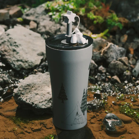 【STTOKE】陶瓷保溫杯 防漏吸管 星辰森語 MOOMIN 姆明聯名限定款 580ml 20oz