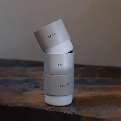 【STTOKE】Swirl Home 精品陶瓷咖啡杯 200ml 7oz 單入 雙入組