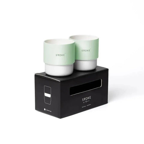 【STTOKE】Swirl Home 精品陶瓷咖啡杯 200ml 7oz 單入 雙入組