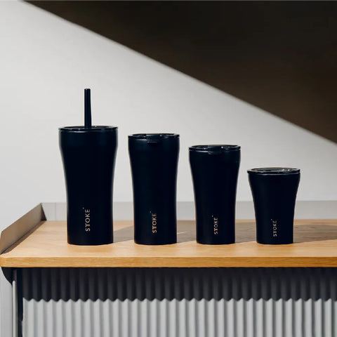 【STTOKE】精品陶瓷保溫杯 防漏吸管 580ml 20oz 陶瓷內膽 隨行杯