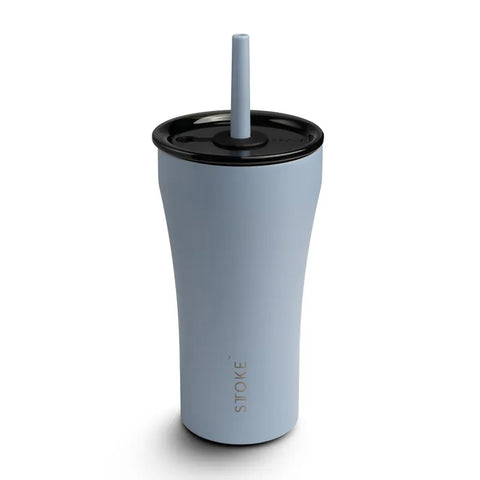 【STTOKE】精品陶瓷保溫杯 防漏吸管 580ml 20oz 陶瓷內膽 隨行杯