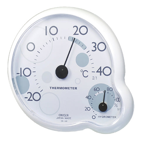 【CRECER】溫濕度計 指針型 Thermo -Hygrometer