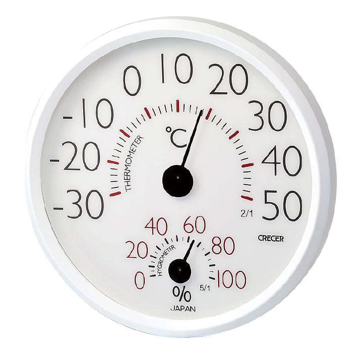 【CRECER】溫濕度計 指針型 Thermo -Hygrometer