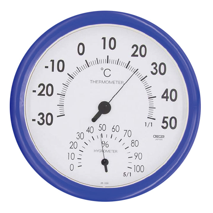 【CRECER】溫濕度計 指針型 Thermo -Hygrometer