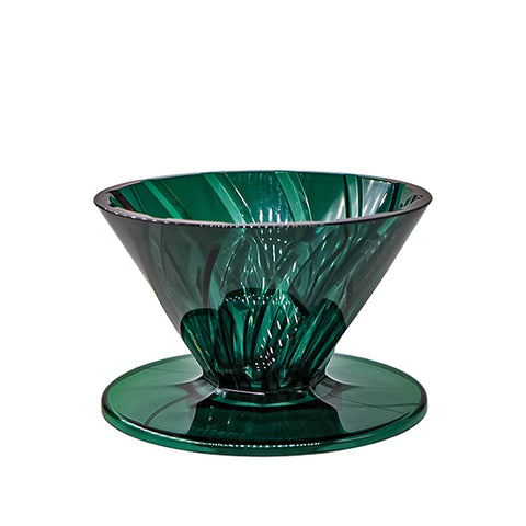 【HARIO】阿爾法01樹脂濾杯  琥珀 / 黑墨綠 / 透明 輕巧耐用 (ADT-01-AB/ADT-01-BG/ADT-01-TB)