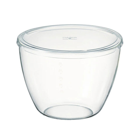 【HARIO】Bowlup耐熱玻璃附蓋保鮮碗 900ml 1600ml BLPF-900-T BLPF-1600-T