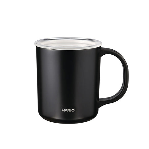 【HARIO】真空雙層馬克杯 350ml/470ml(CMG-350-B/W CMG-470-B/W)保溫保冷 精品咖啡杯