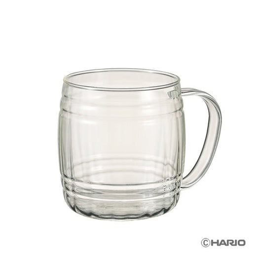 【HARIO】酒桶造型玻璃杯 500ml(HGB-620-M)