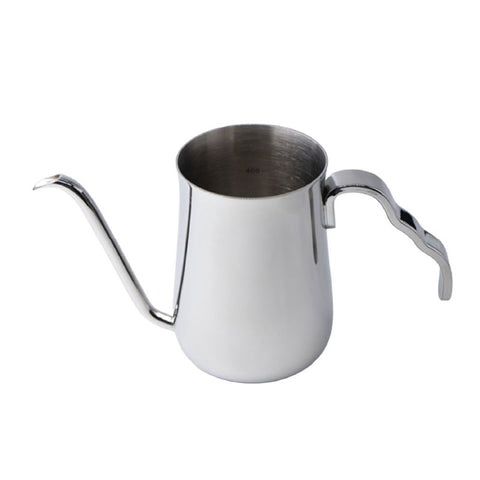 【HARIO】鏡面不鏽鋼手沖壺 400ml 細口壺 台灣製造 (MK-400-SL)