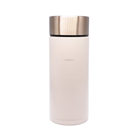 【HARIO】史迪克輕巧隨身瓶 350ml(霧黑/玫瑰金)