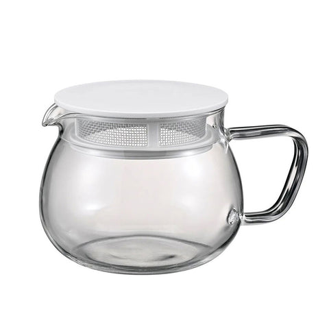 【HARIO】茶乃丸茶壺 380ml 日本製 耐熱玻璃 附濾網茶壺 白黑 TPM-38-W TPM-38-B