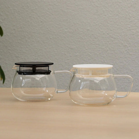 【HARIO】茶乃丸茶壺 380ml 日本製 耐熱玻璃 附濾網茶壺 白黑 TPM-38-W TPM-38-B
