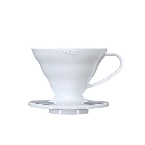 【HARIO】V60樹脂濾杯 白色 1~2杯(VD-01W)