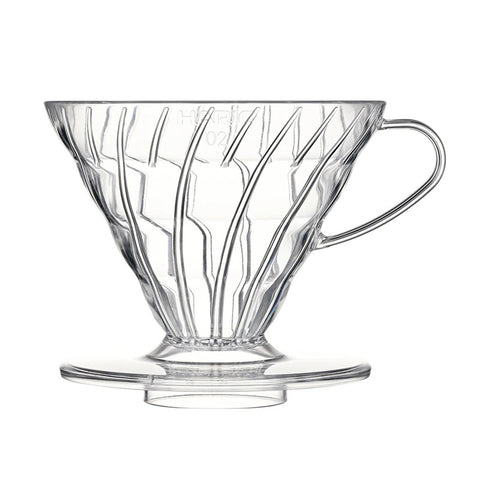 【HARIO】V60 TRITAN透明濾杯 01 02 手沖濾杯 輕巧耐用 不易破 日本製 VDTA-01-T/VDTA-02-T