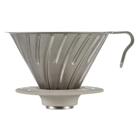 【HARIO】V60鈦金屬濾杯 01/02 鈦濾杯 手沖咖啡濾杯 日本製 VDTI-01-TSV VDTI-02-TSV