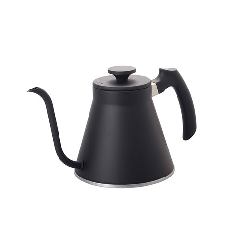 【HARIO】菲特霧黑細口壺 800ml 日本製 可直火 IH 手沖壺 限量促銷 VKF-120-MB