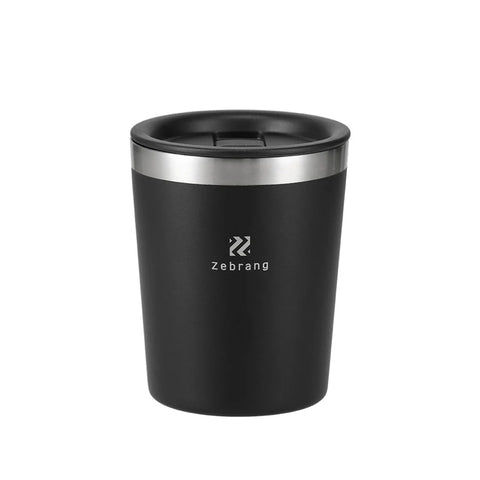 【HARIO】Zebrang 陶瓷塗層真空保溫杯 220ml 隨行杯 保溫杯 黑色 ZB-CTT-220MB
