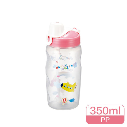 【樂扣樂扣】兒童彩繪水壺附吸管 350ml 台灣公司貨