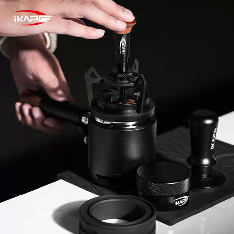 【IKAPE】鏤空回旋針式布粉器 51/53.5/58.5mm WDT 均勻工具  義式咖啡