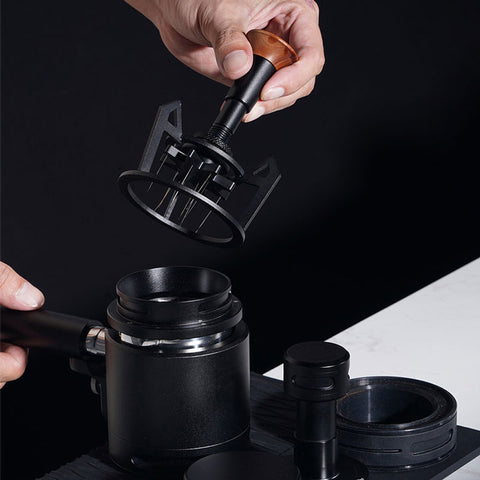 【IKAPE】鏤空回旋針式布粉器 51/53.5/58.5mm WDT 均勻工具  義式咖啡