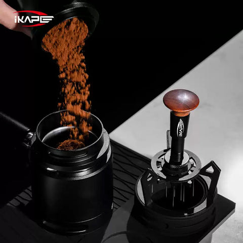 【IKAPE】鏤空回旋針式布粉器 51/53.5/58.5mm WDT 均勻工具  義式咖啡