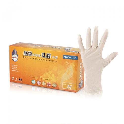 【PROTOS 多倍】乳膠無粉手套 標準型 Latex Glove, Powder-Free - 德記生活