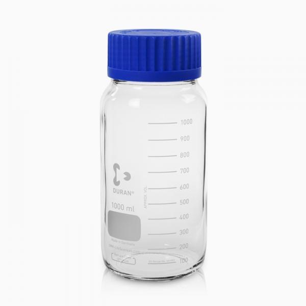 【德國SCHOTT DURAN】 寬口玻璃瓶 GLS80 寬口血清瓶 寬口瓶 廣口瓶 密封罐 玻璃保鮮罐 - 德記生活